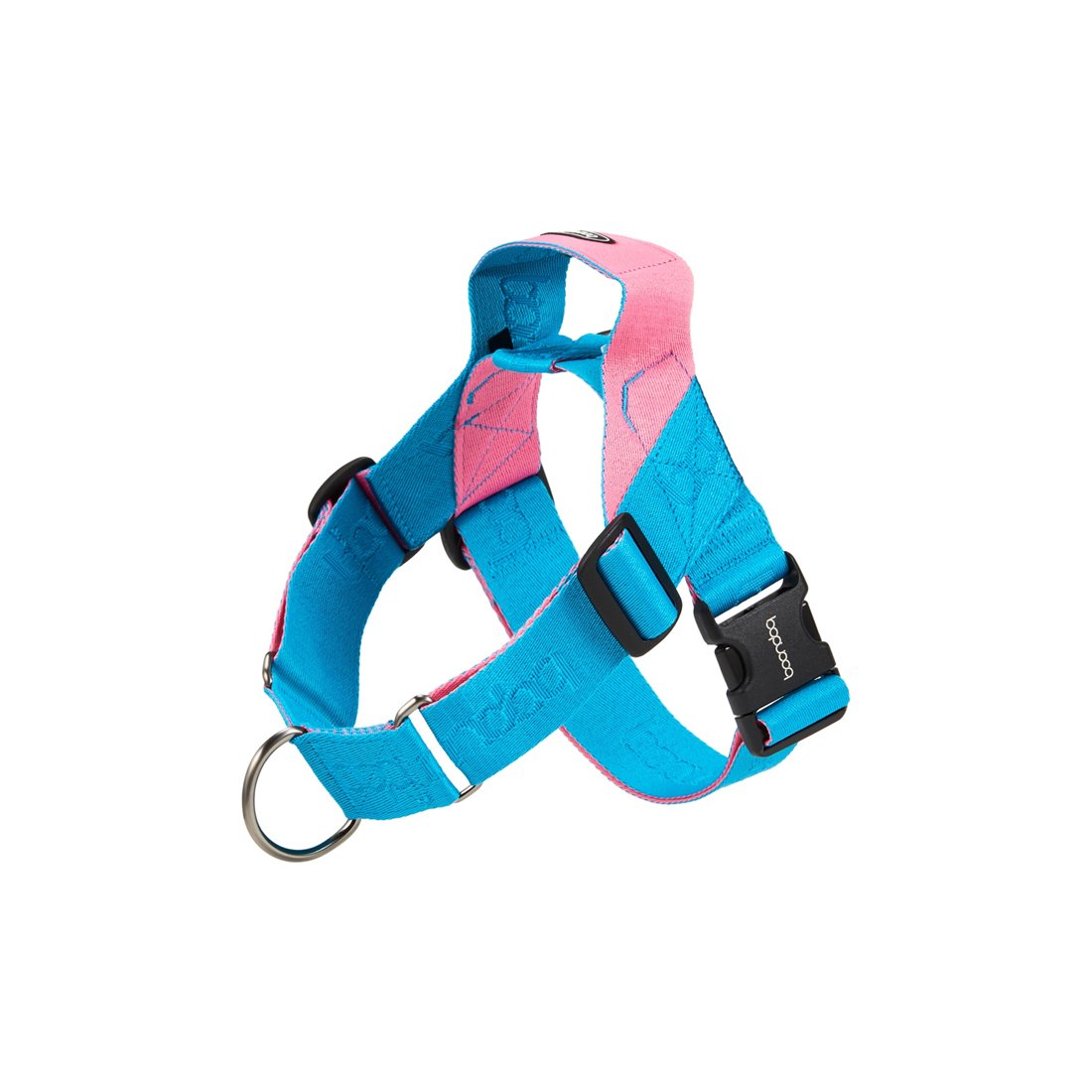 0109 Harness in kleurstelling Aqua/Pink