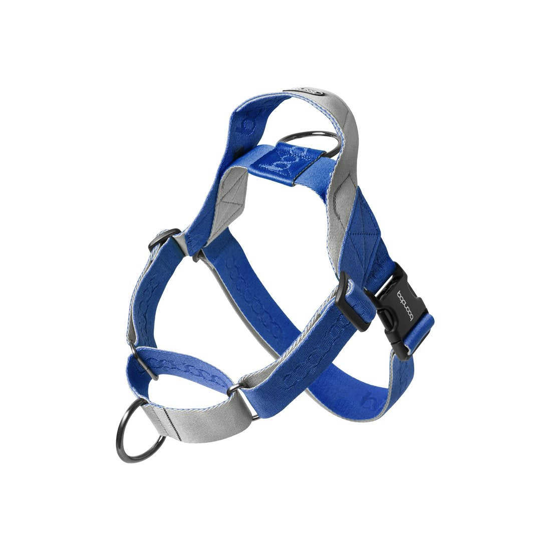 0109 Martingale Harness in de kleurstelling Cream/Blue