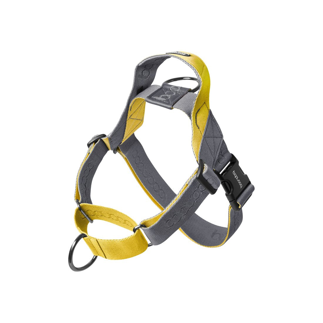 0109 Martingale Harness in de kleurstelling Gray/Lemon