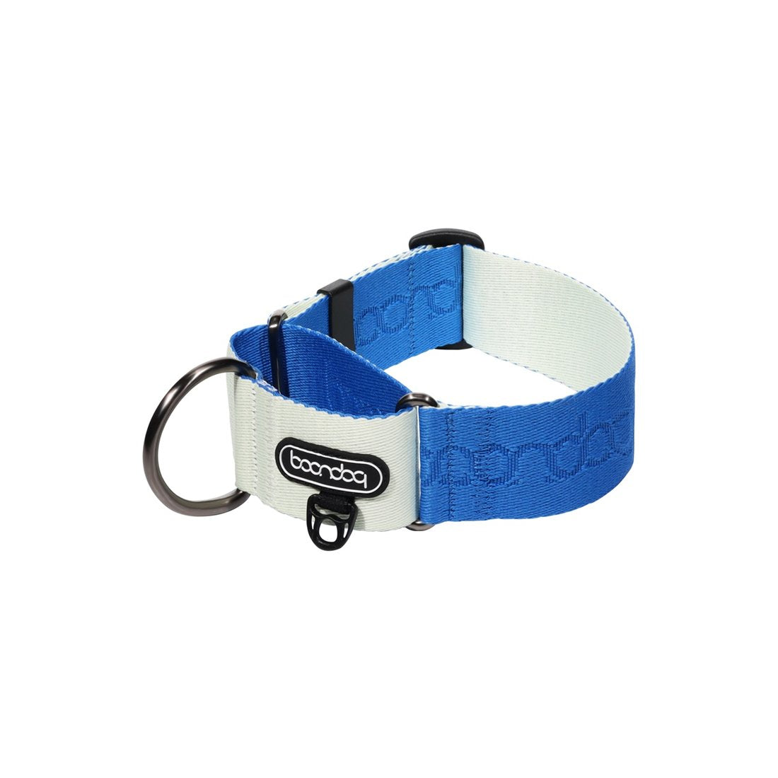 Martingale Collar Wide in de kleurstelling Cream/Blue