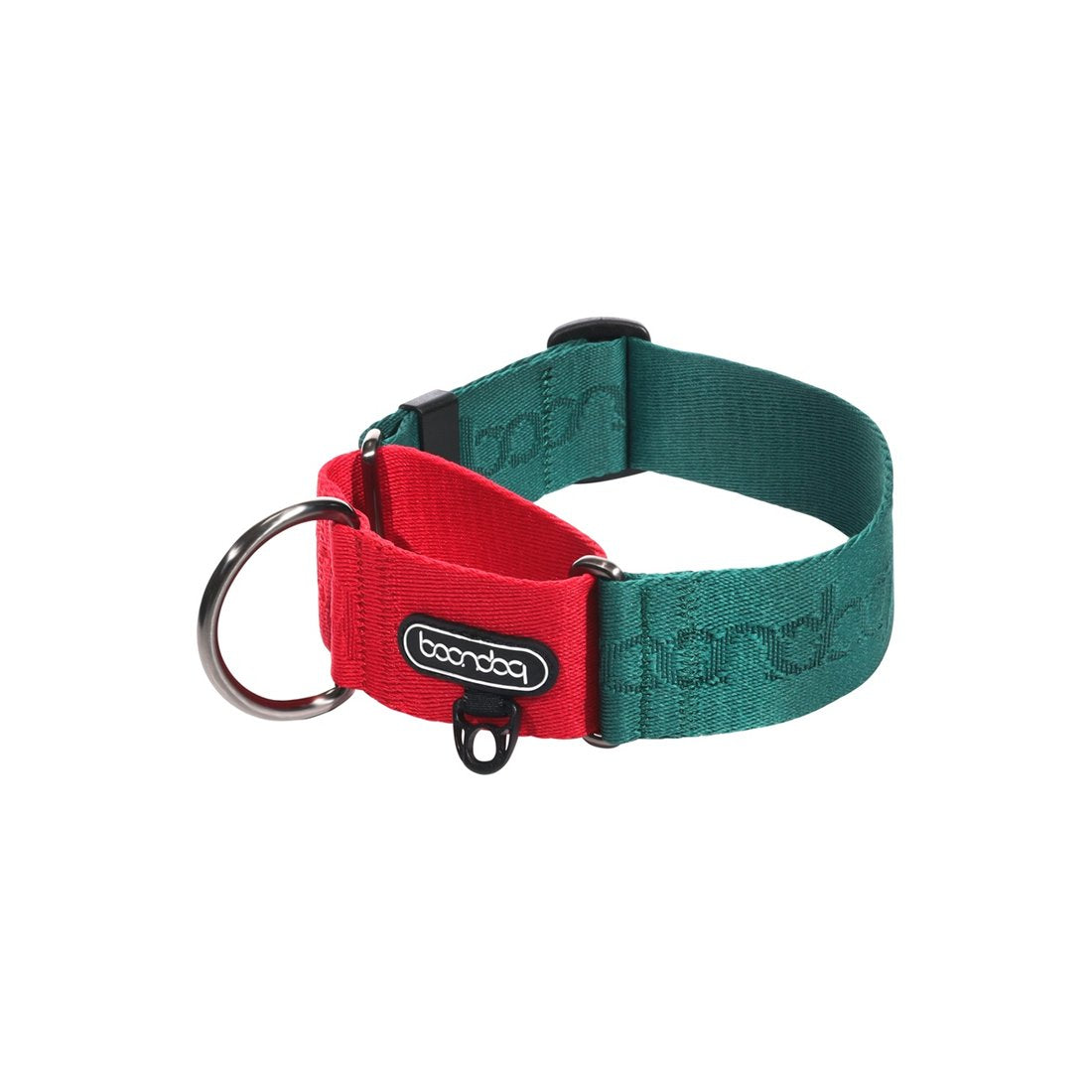 Martingale Collar Wide in de kleurstelling Green
