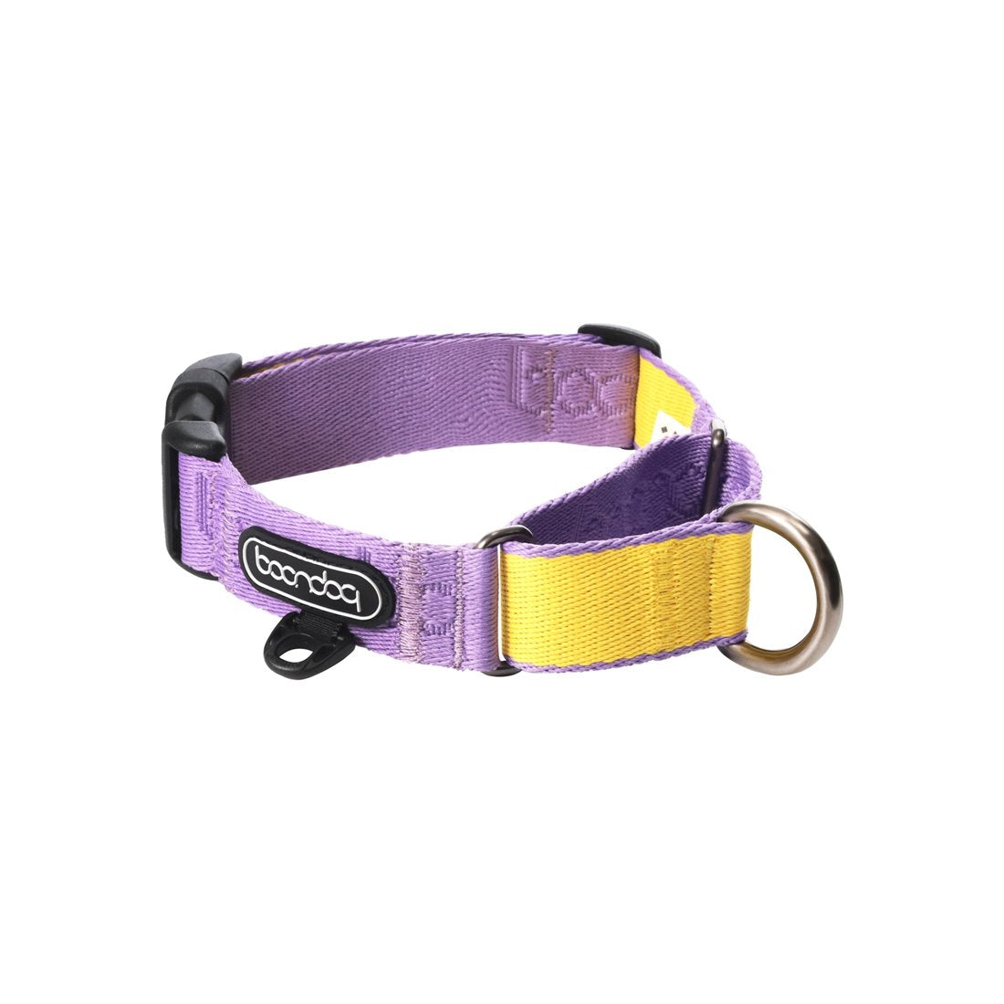 Martingale Collar in de kleurstelling Purple/Lemon
