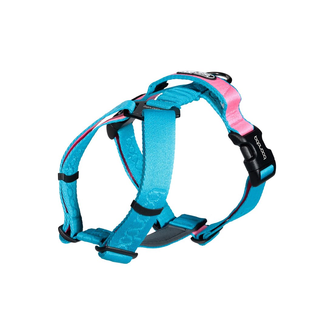 Play Harness Y in kleurstelling Aqua/Pink