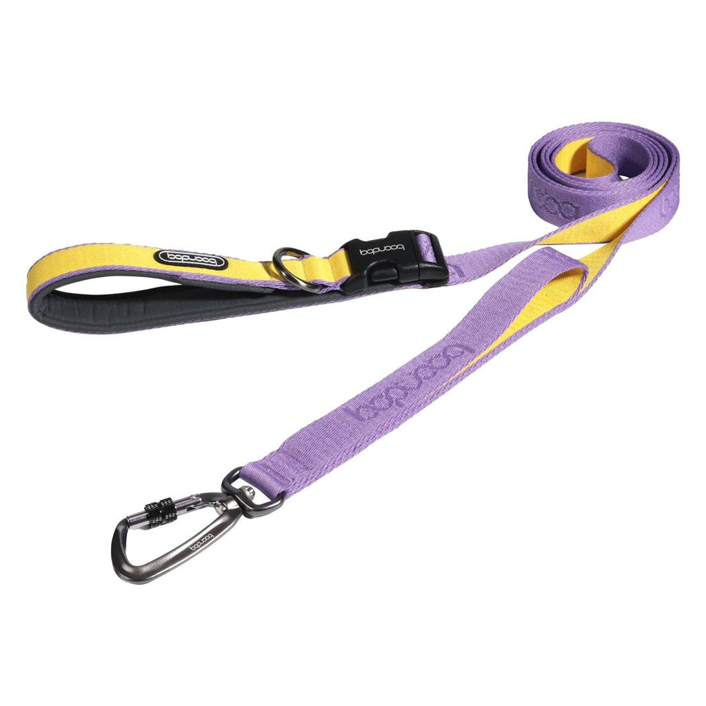 Play Leash 2,0 m in the colourway Purple/Lemon