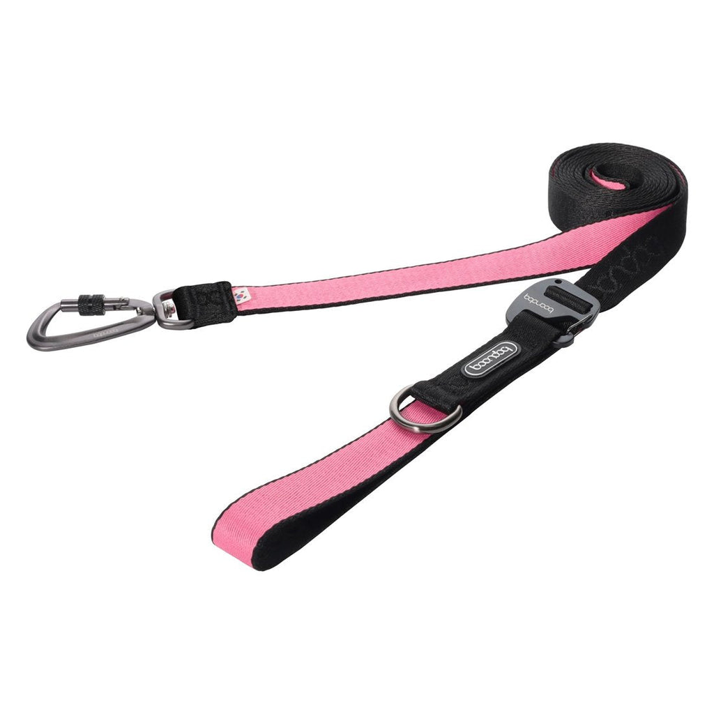 Play Leash 2,5 m in de kleurstelling Black/Pink