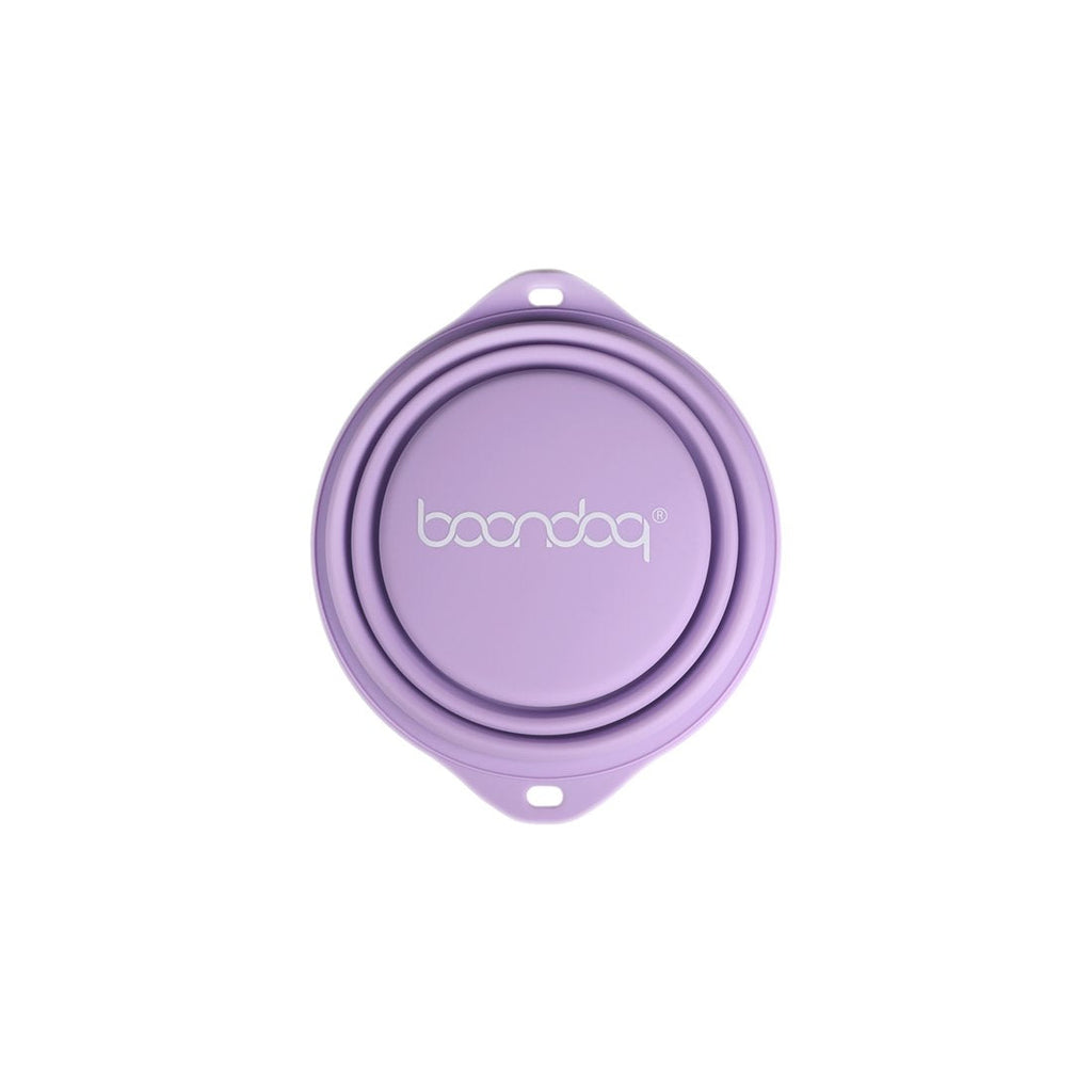 Silicone Water Bowl in de kleurstelling Light Purple