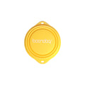 Silicone Water Bowl in de kleurstelling Yellow