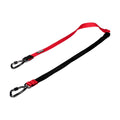 Twin Leash in de kleurstelling Red & Black