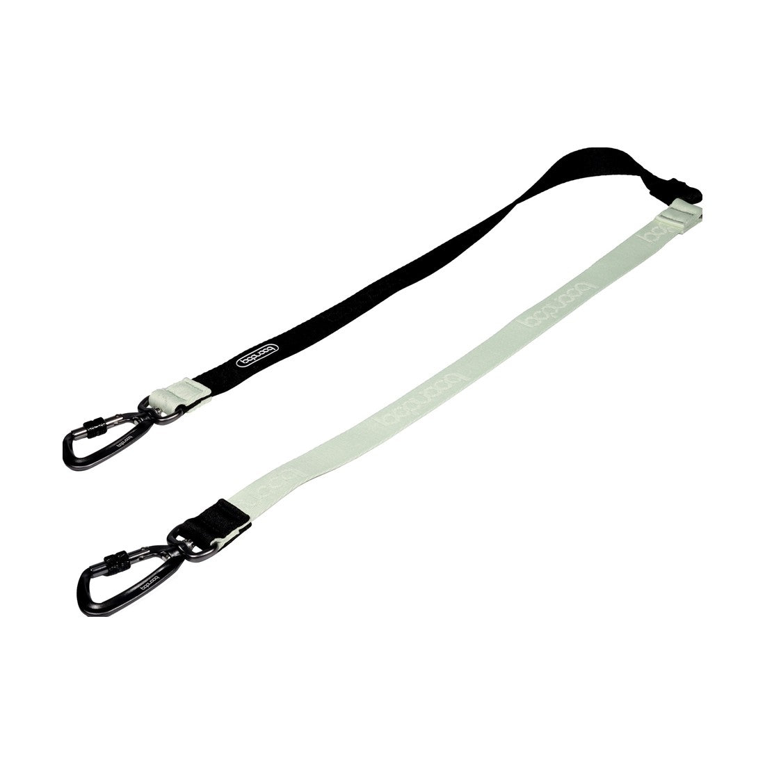 Twin Leash in de kleurstelling White & Black