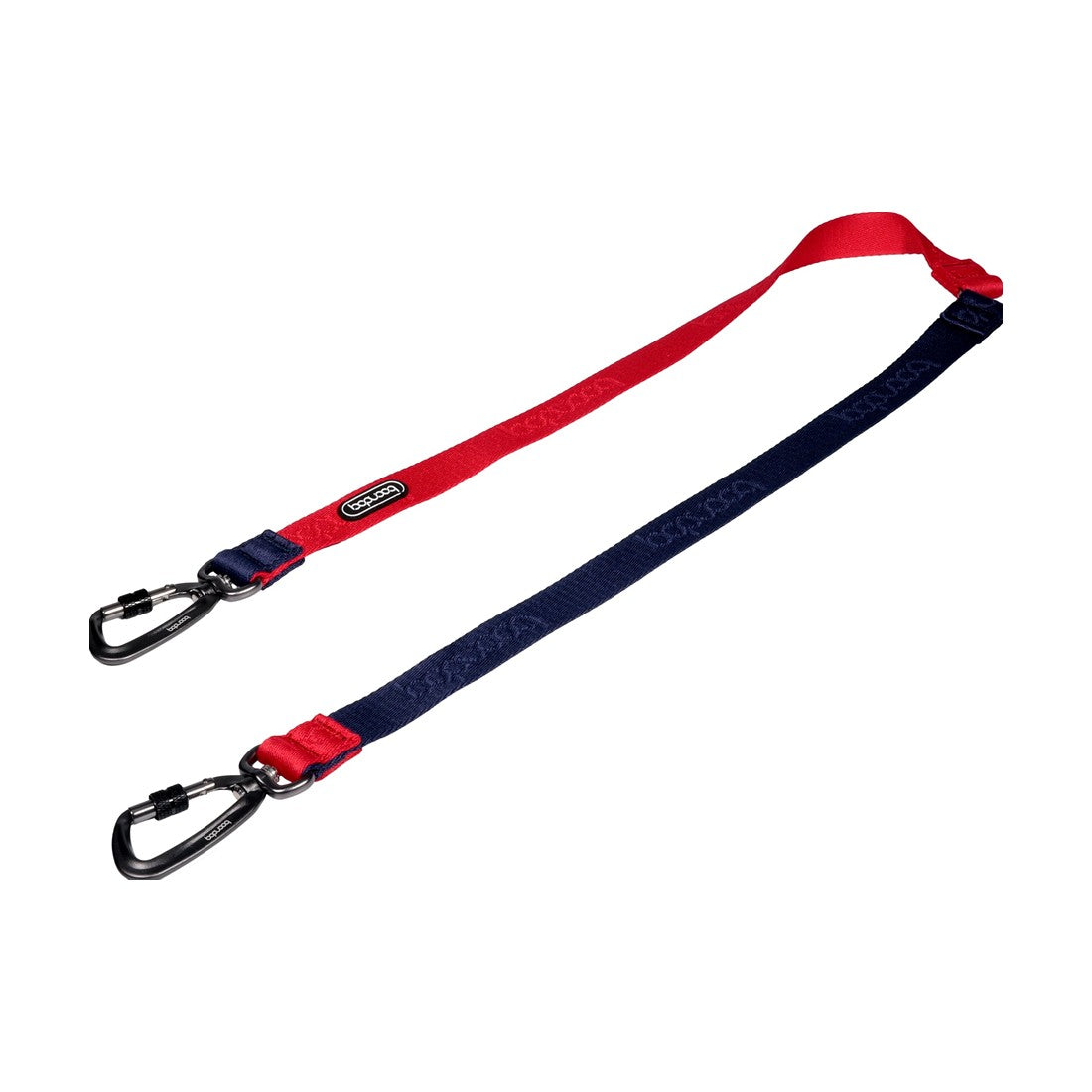 Twin Leash in de kleurstelling Navy/Red